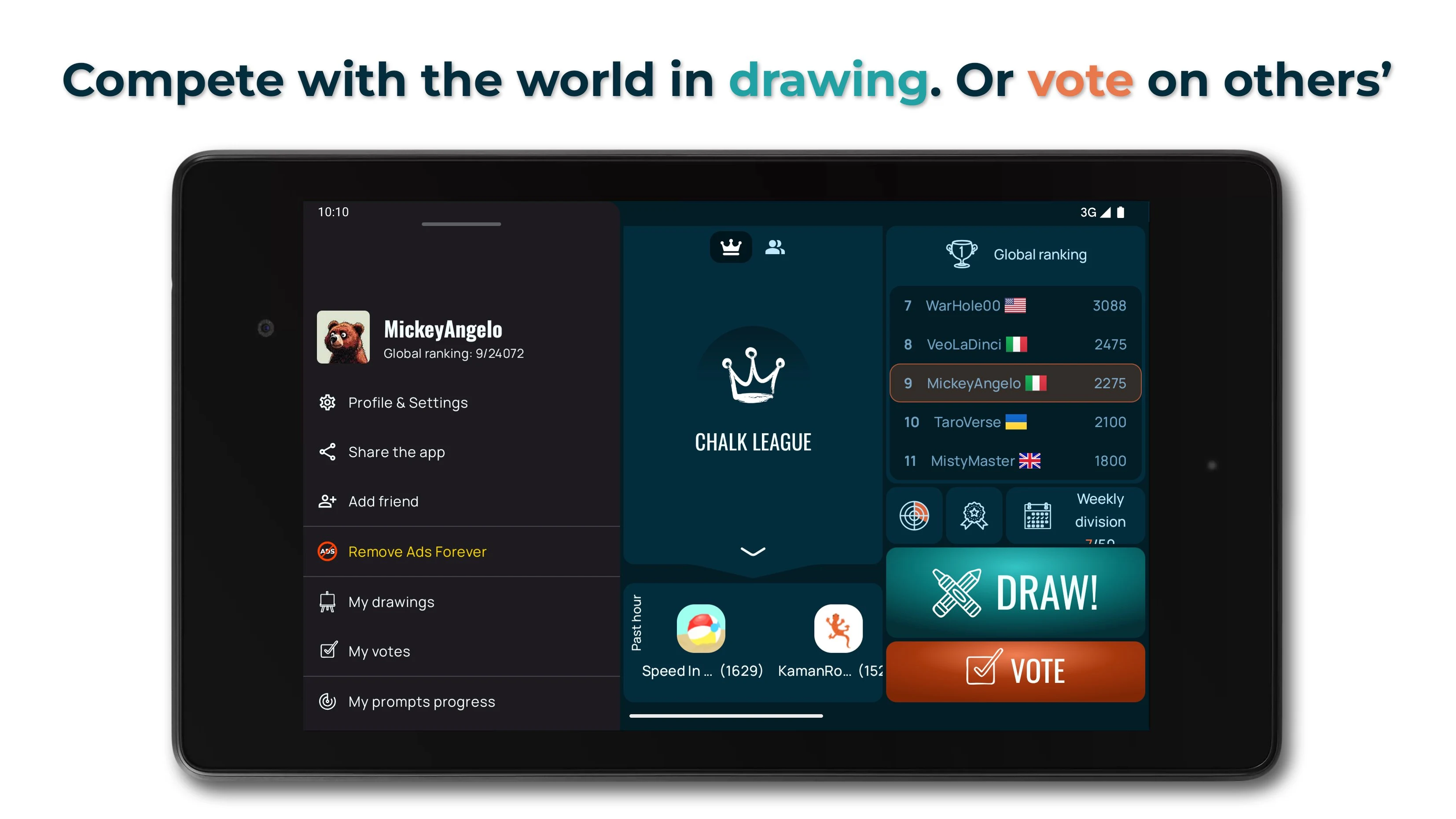 Drawing Battles screenshot