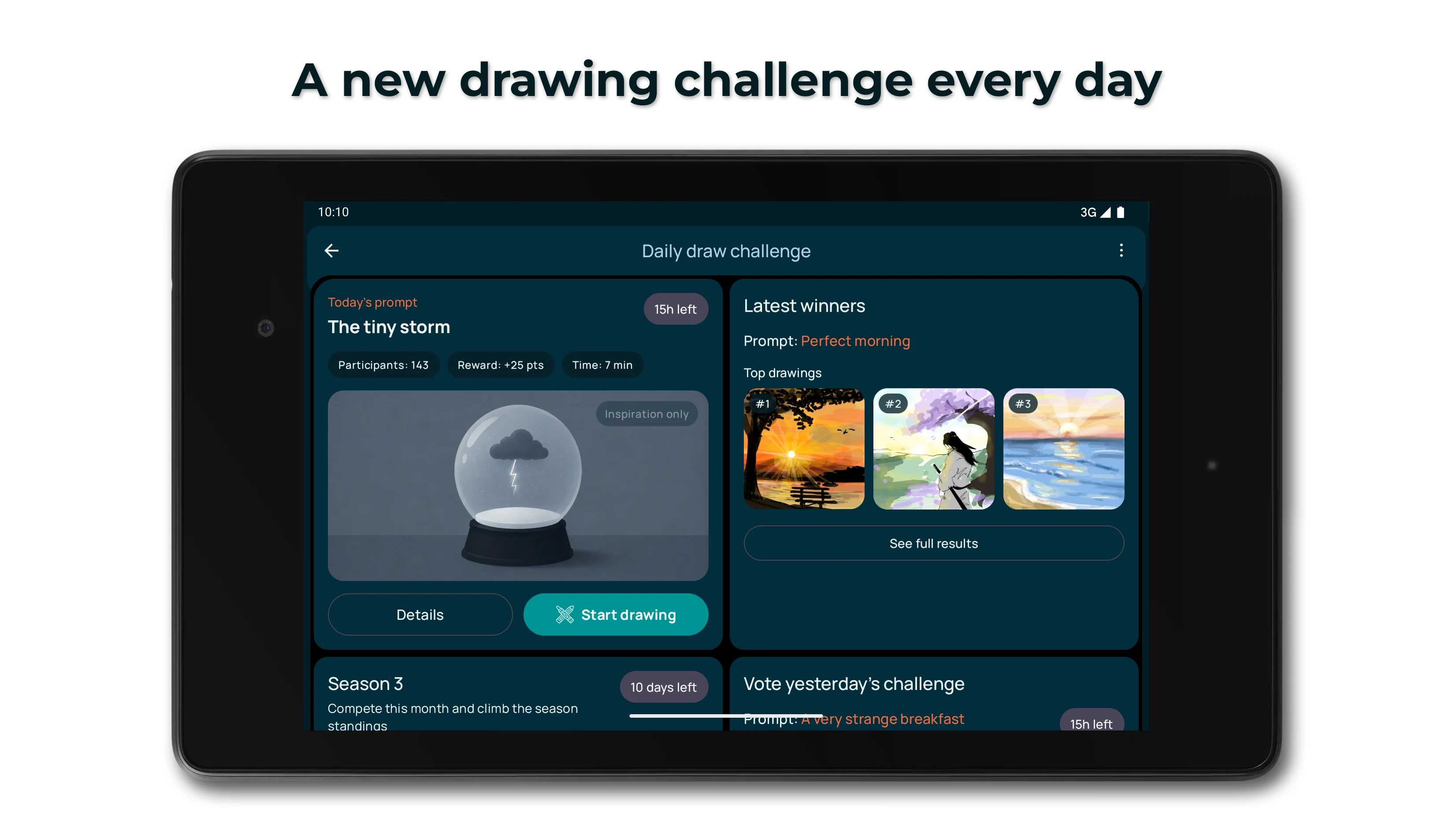 Drawing Battles: Art Challenge screenshot